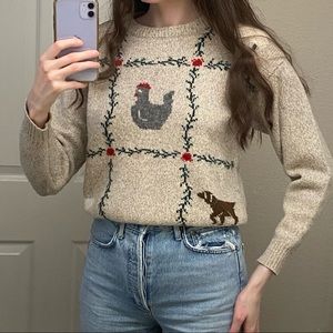 Vintage Farm Sweater